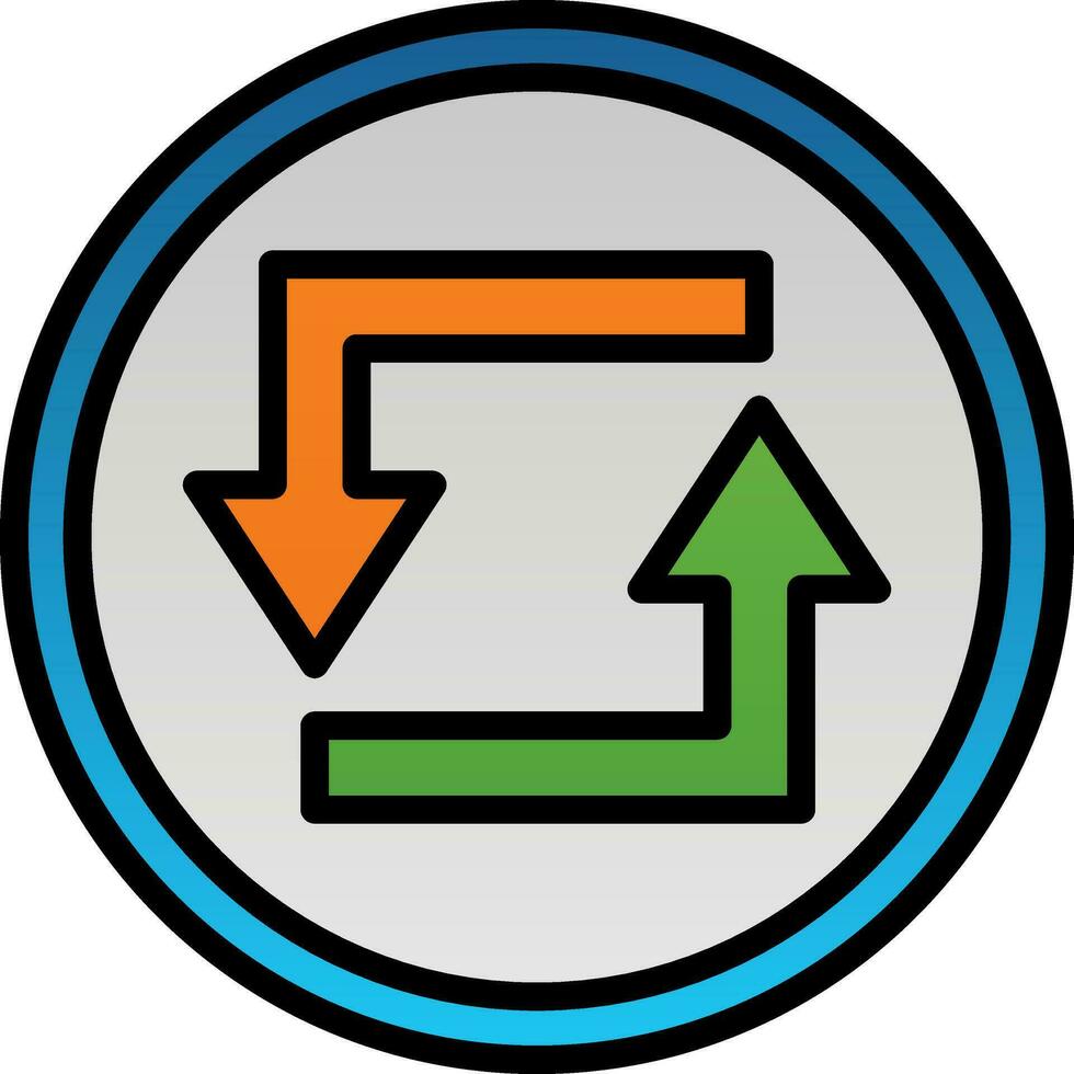 Swap Vector Icon Design