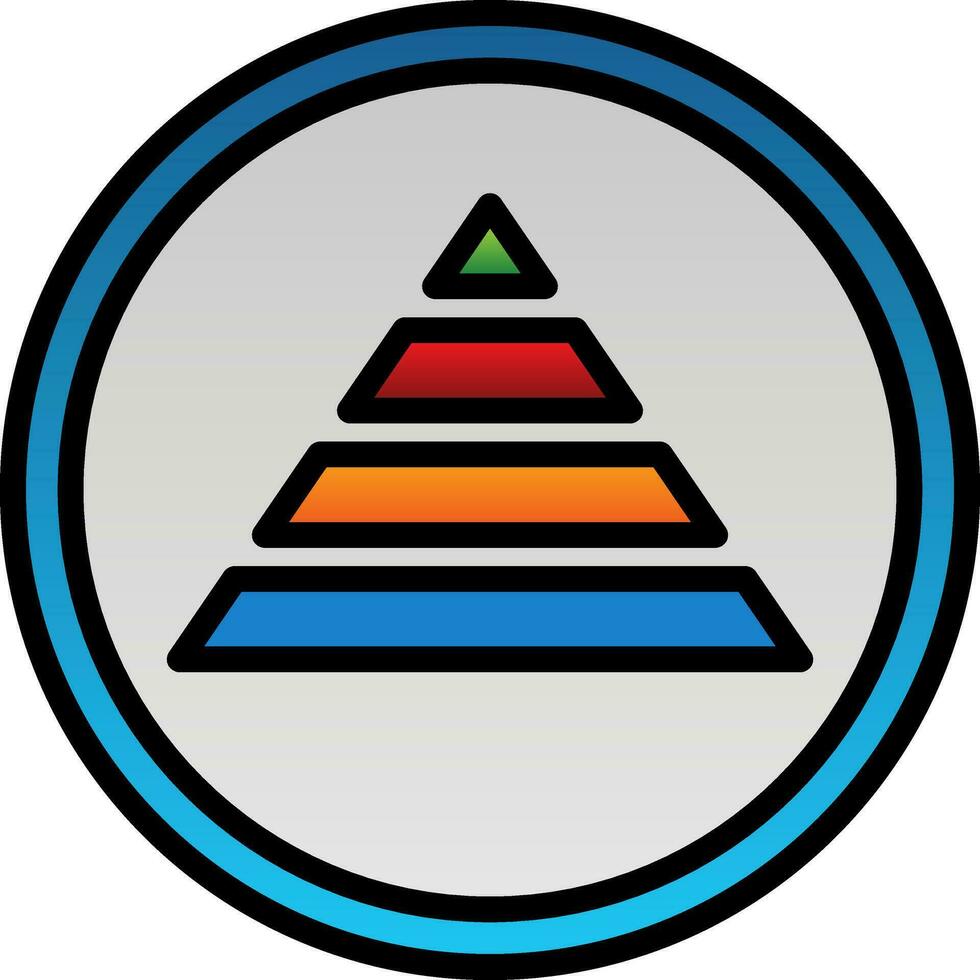 Piramid Vector Icon Design