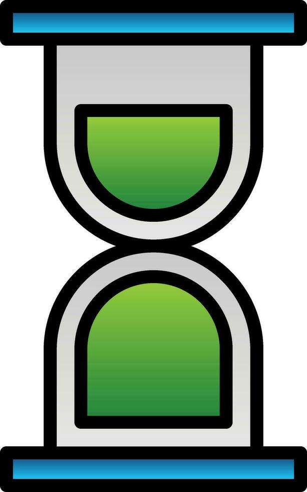 Hourglass Vector Icon Design