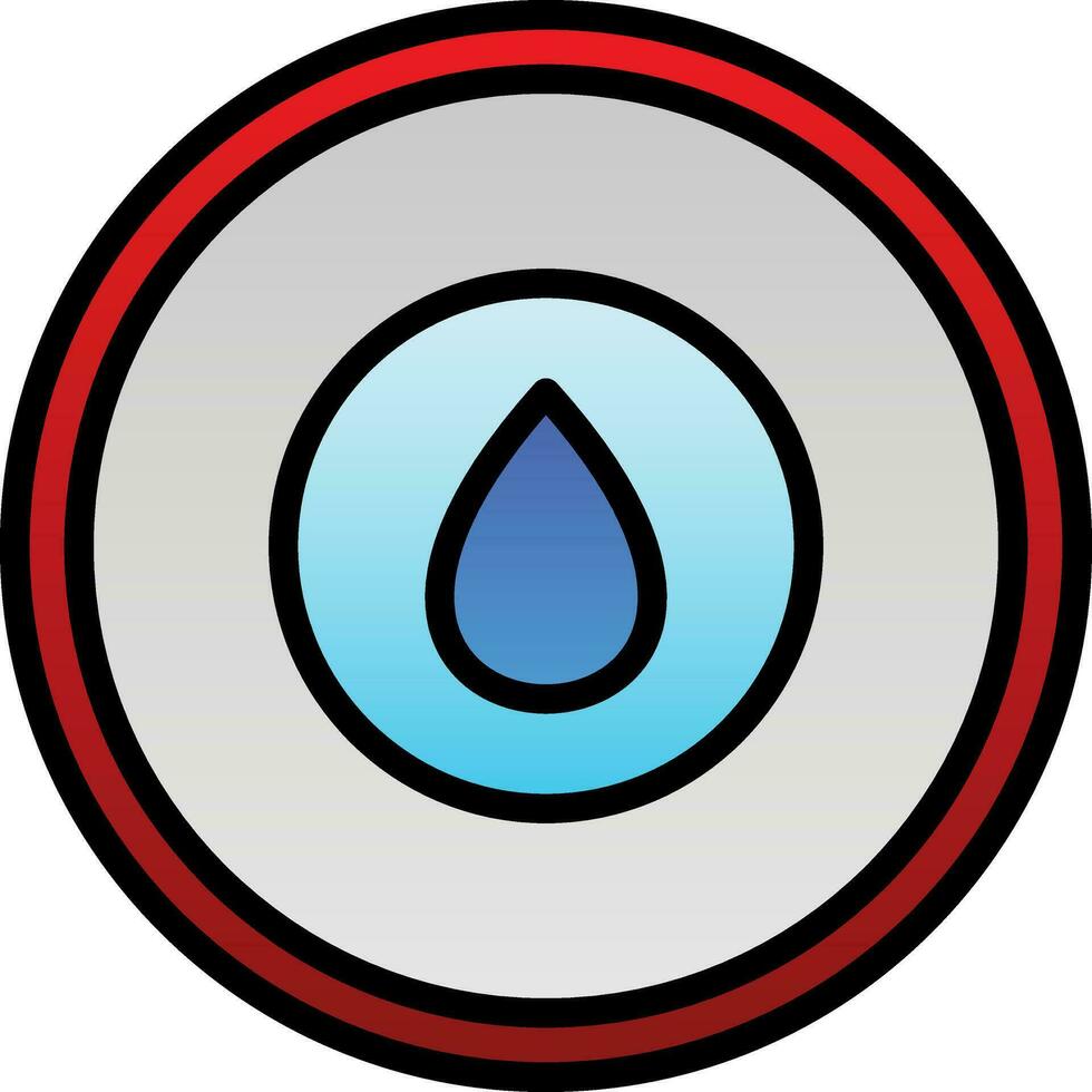 Waterdrop Vector Icon Design