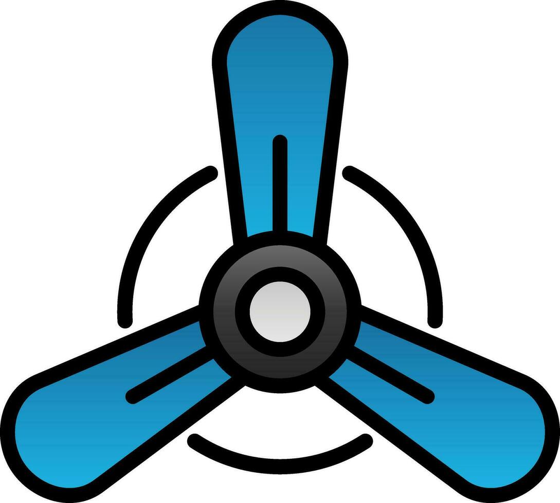 Propeller Vector Icon Design