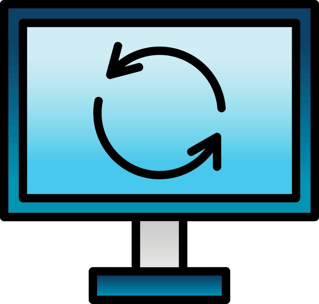 Reload Vector Icon Design