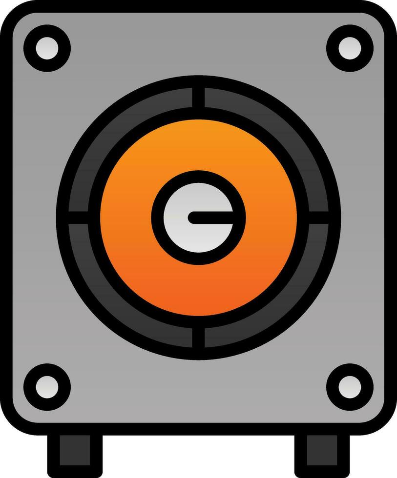 Woofer Vector Icon Design