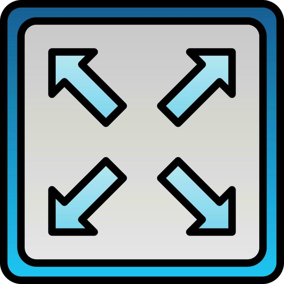 Expand Vector Icon Design