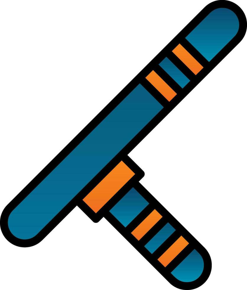 Baton Vector Icon Design