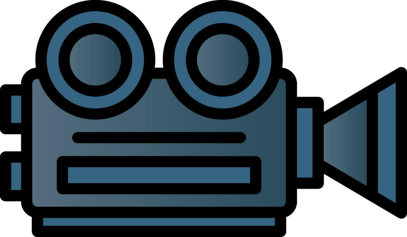 Video Camera Vector Icon Design