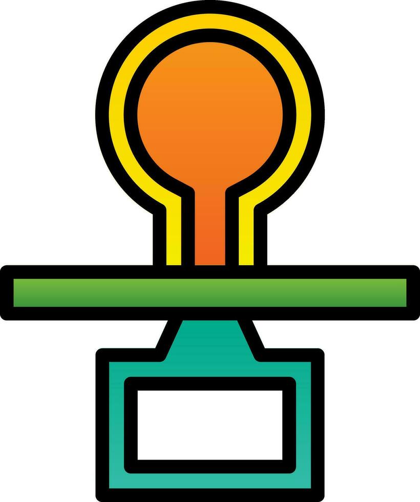 Pacifier Vector Icon Design