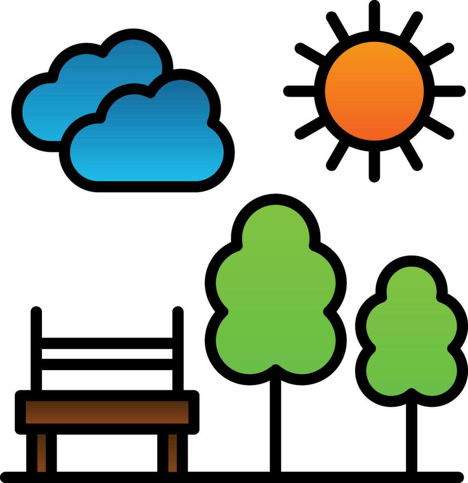 Public Place Vector Icon Design