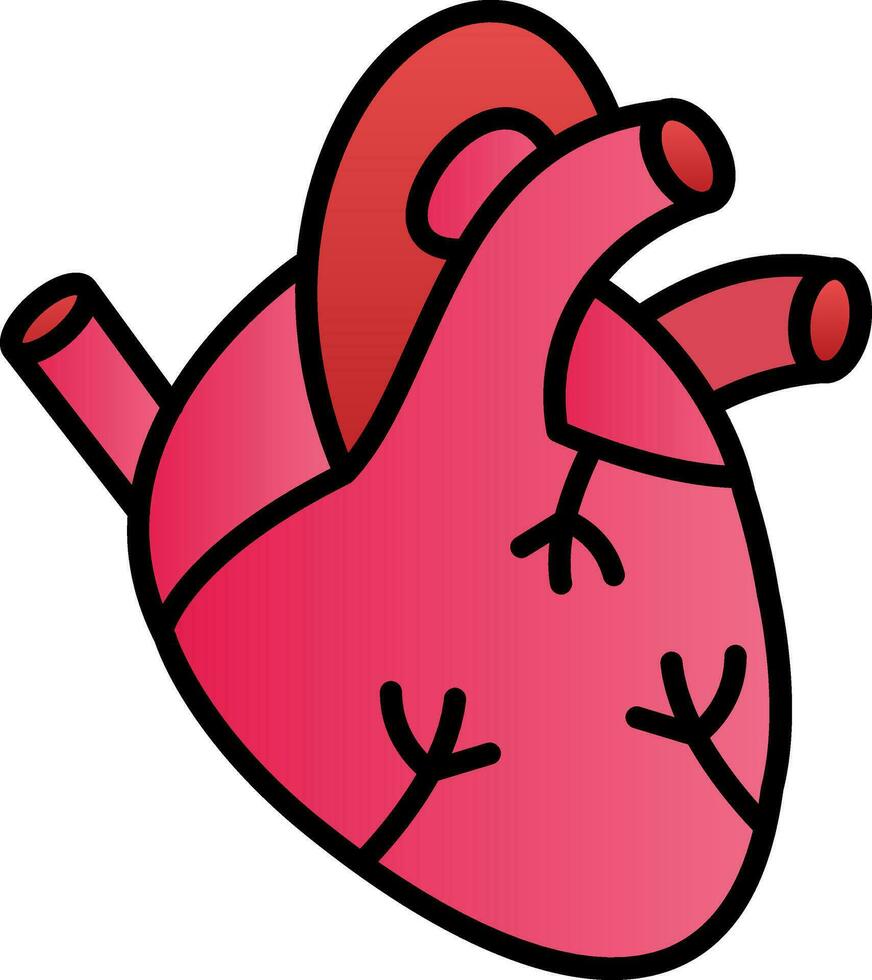 Heart Disease Vector Icon Design