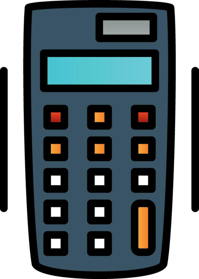 diseño de icono de vector de calculadora