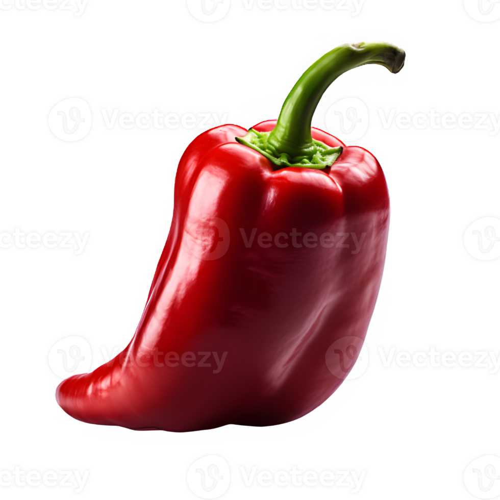 hot red chili png ,fresh red chilies isolated on transparent background ,generative ai