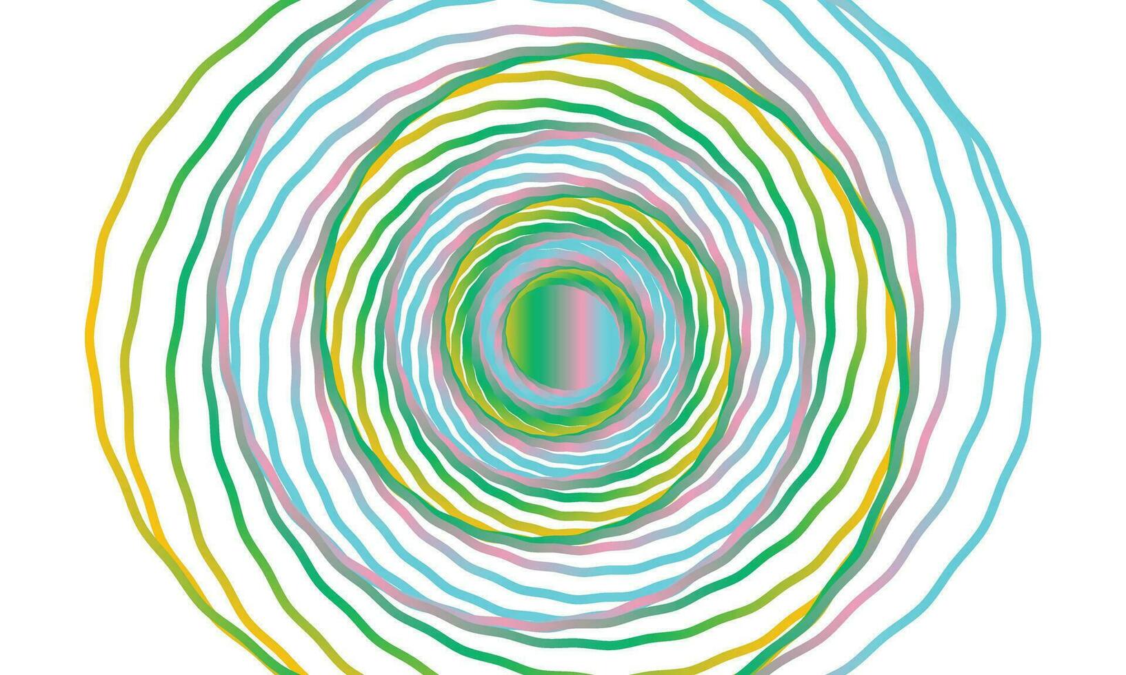 Abstract Swirl Spiral  Circle illusion swirling shapes stylish background design vector