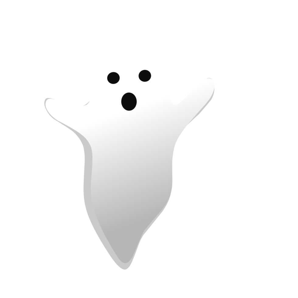 ghosts are white and gray png