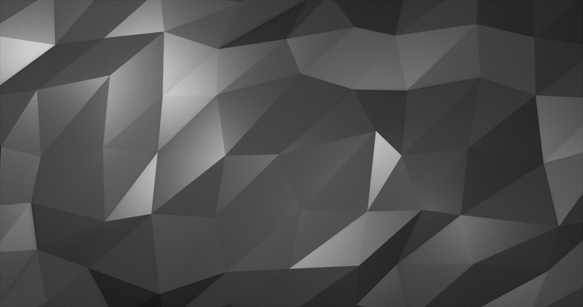 Abstract gray silver low poly triangular mesh background photo