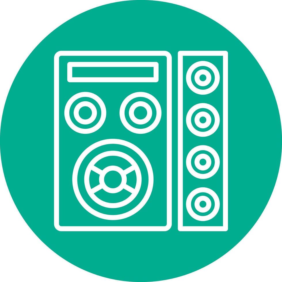 Speaker Vector Icon Design