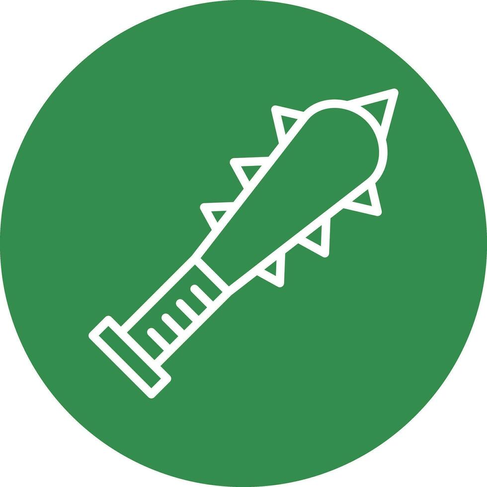 Cudgel Vector Icon Design