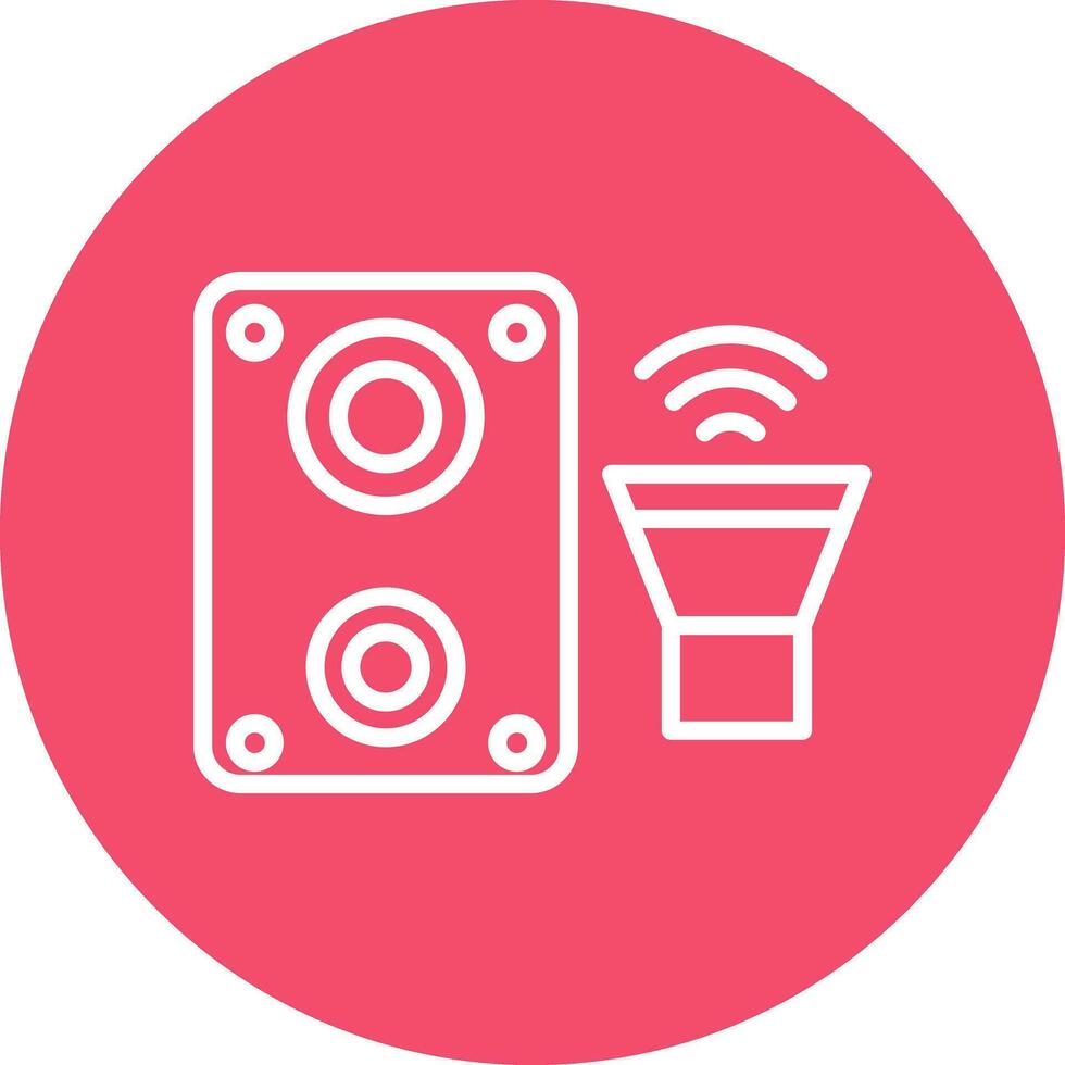 Speakers Vector Icon Design