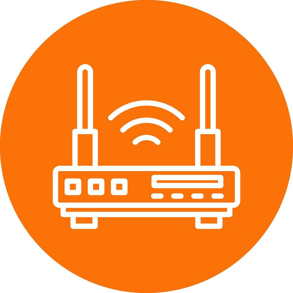 Router Vector Icon Design