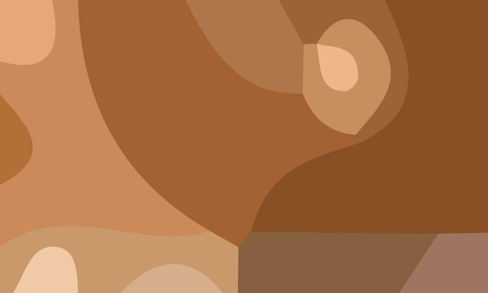 Aesthetic brown abstract background with copy space area. Suitable for poster and banner vector