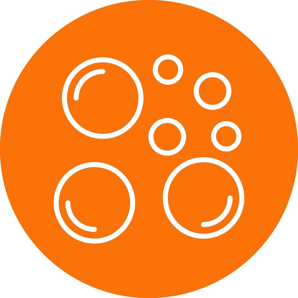 Bubbles Vector Icon Design