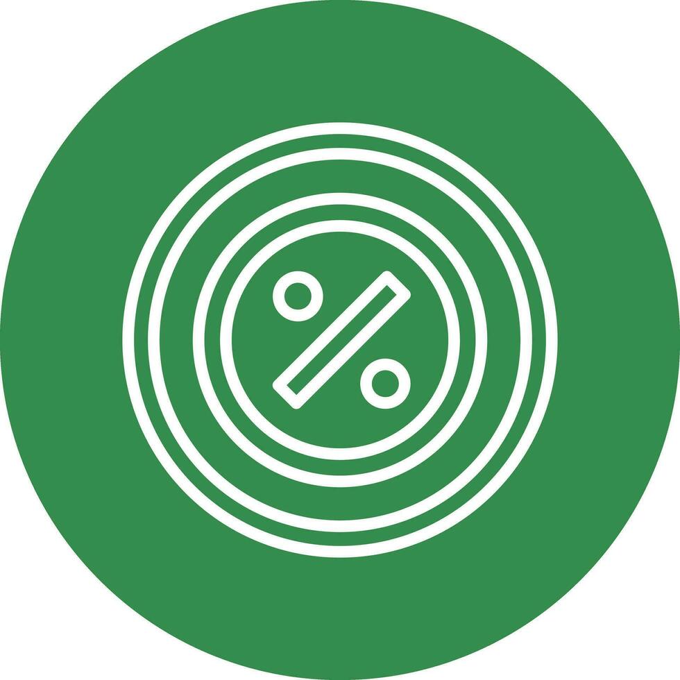 Percentage Vector Icon Design
