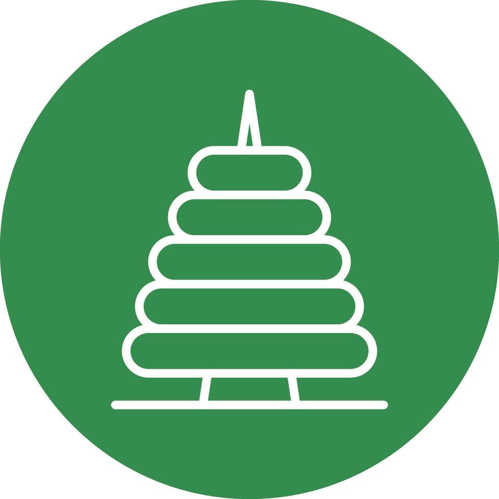 Rings Vector Icon Design