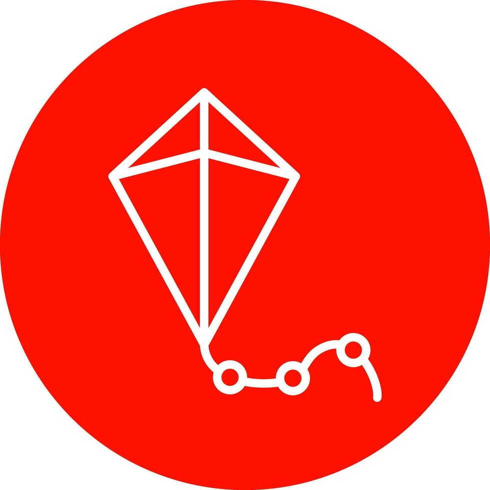 Kite Vector Icon Design