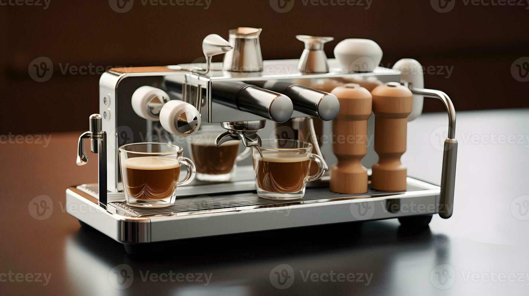 coffee maker machine AI Generated photo