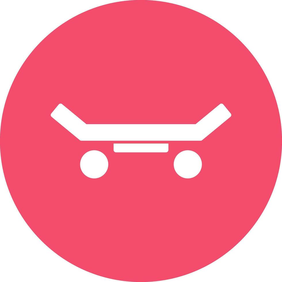 Skateboard Vector Icon Design