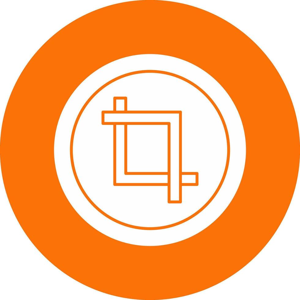 Crop Vector Icon Design