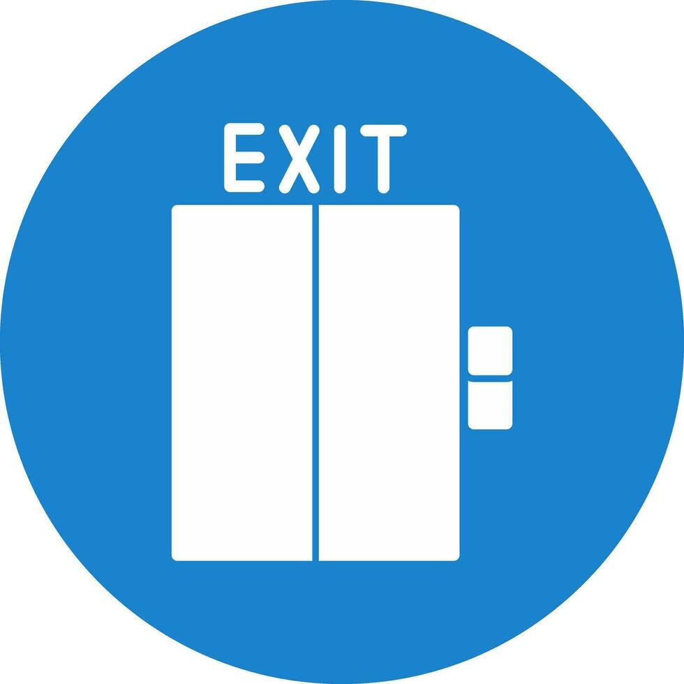 Exit Vector Icon Design