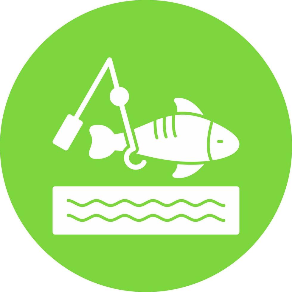 Fishing Vector Icon Design