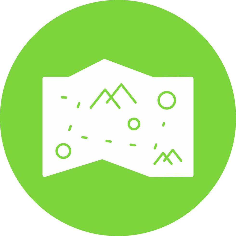 Map Vector Icon Design