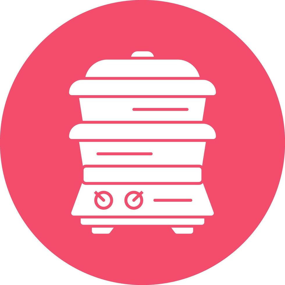Steamer Vector Icon Design