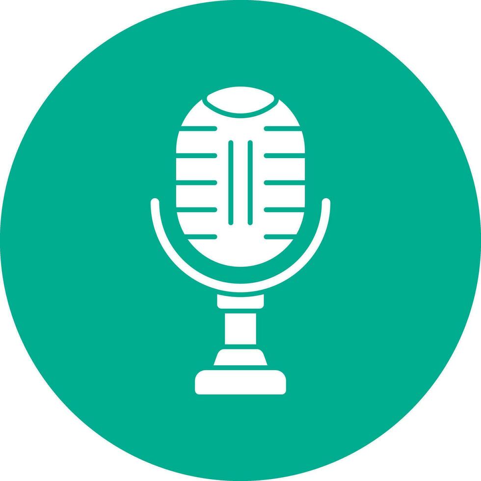 Microphone Vector Icon Design