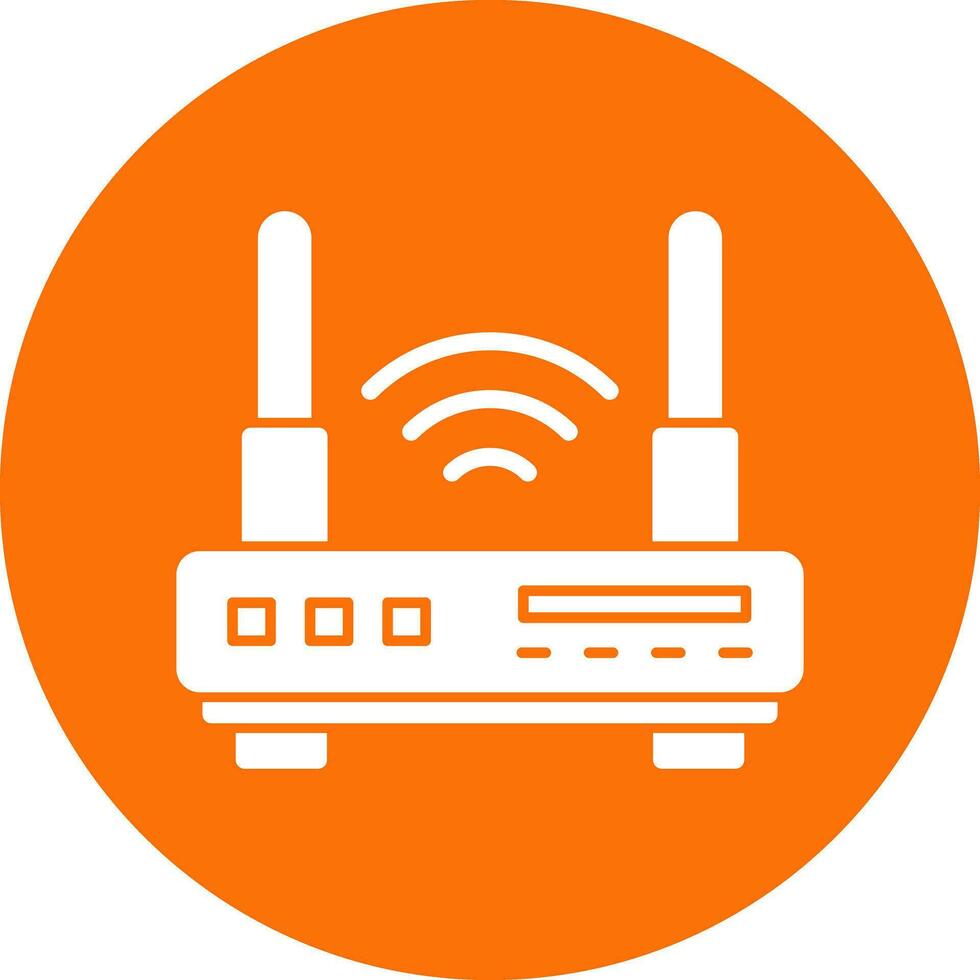 Router Vector Icon Design