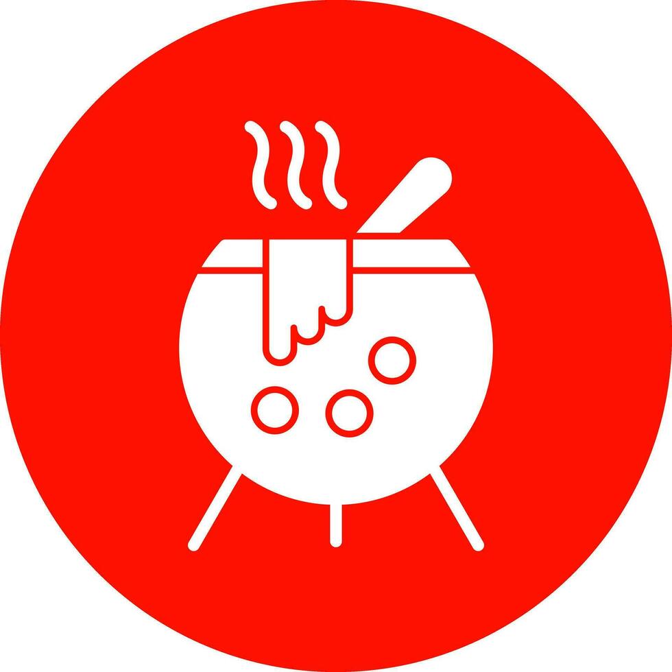 Cauldron Vector Icon Design