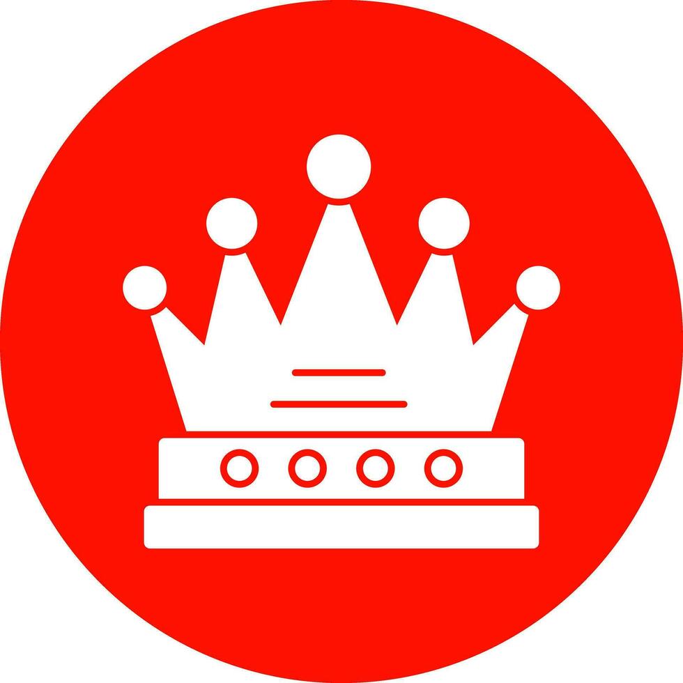 Crown Vector Icon Design