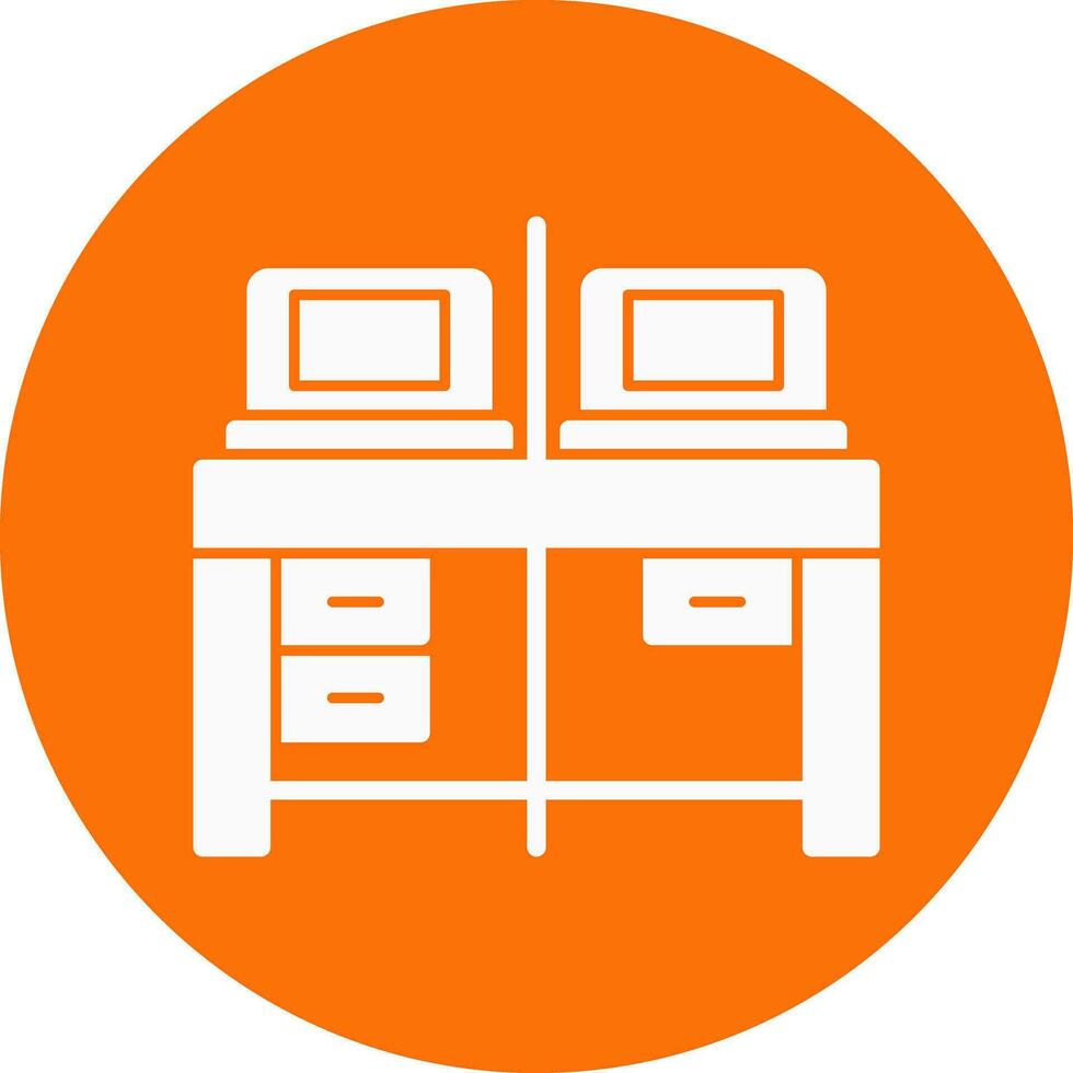 Work Space Vector Icon Design