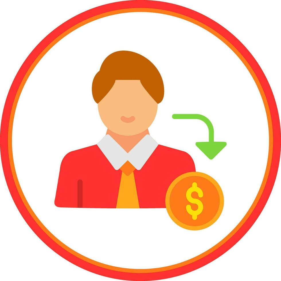 Salary Vector Icon Design