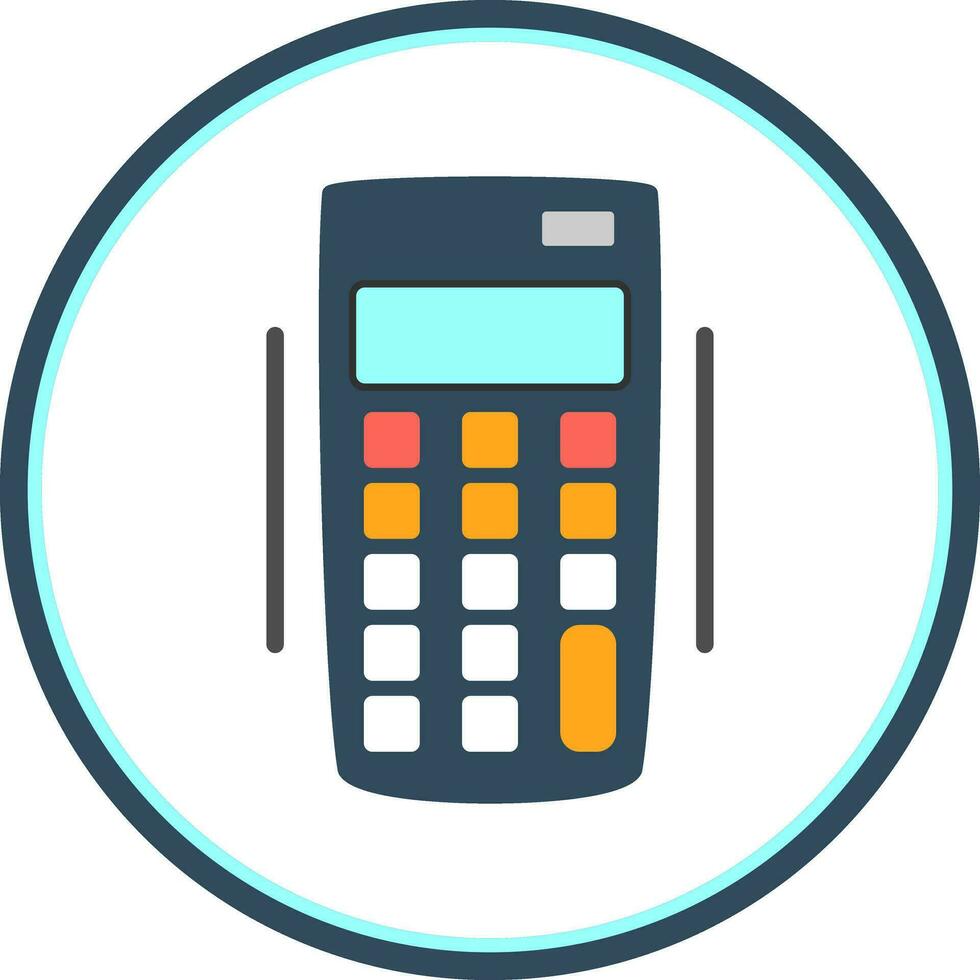 diseño de icono de vector de calculadora