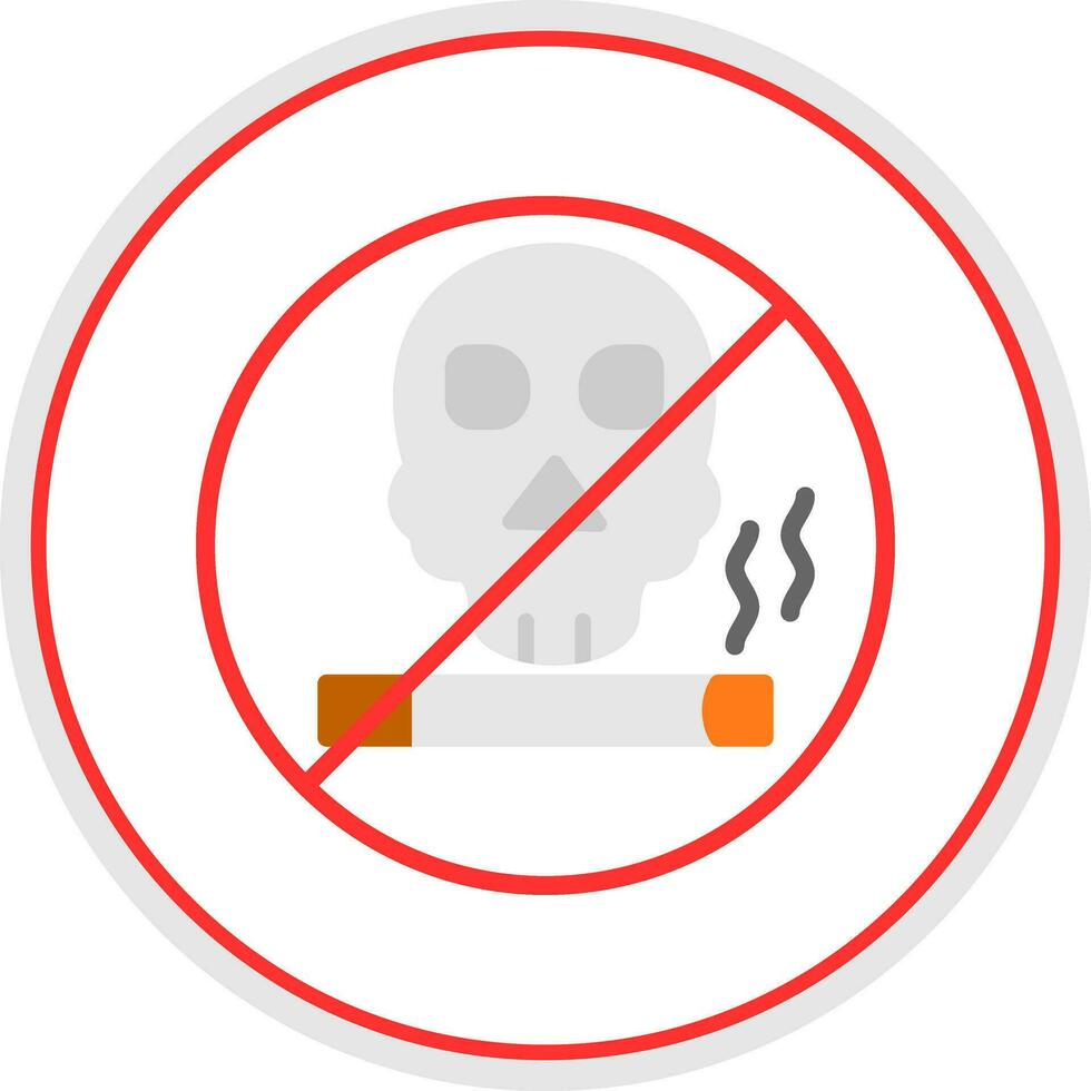 Smoking Kills Vector Icon Design