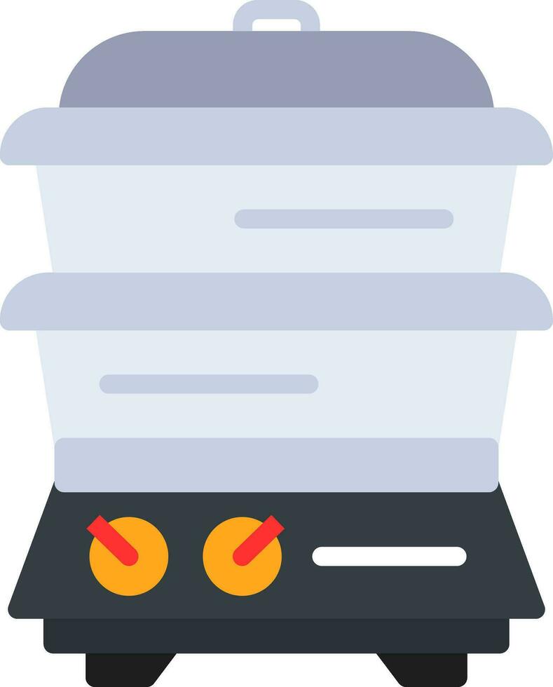 Steamer Vector Icon Design