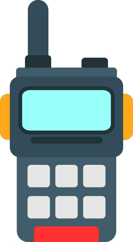 Walkie Talkie Vector Icon Design