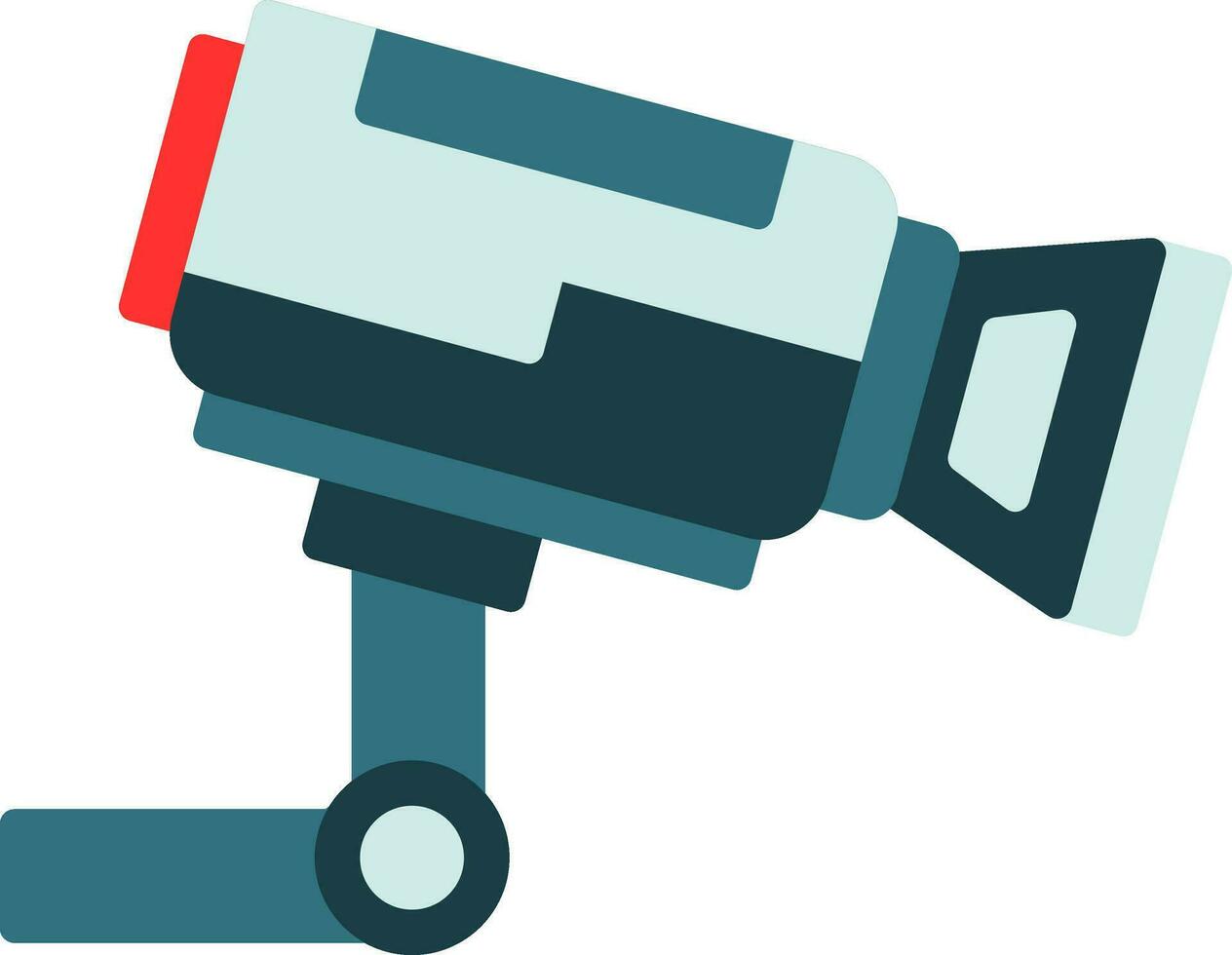 Security Camera Vector Icon Design