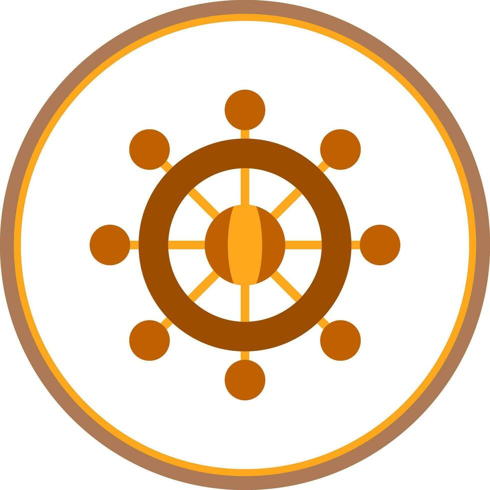 Rudder Vector Icon Design