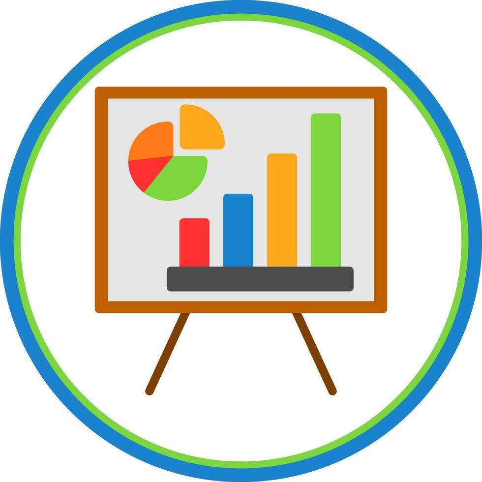 Statistics Vector Icon Design