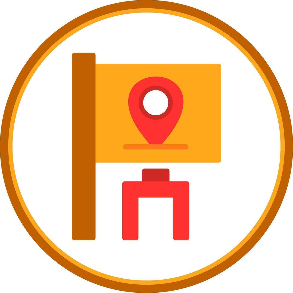 Checkpoint Vector Icon Design
