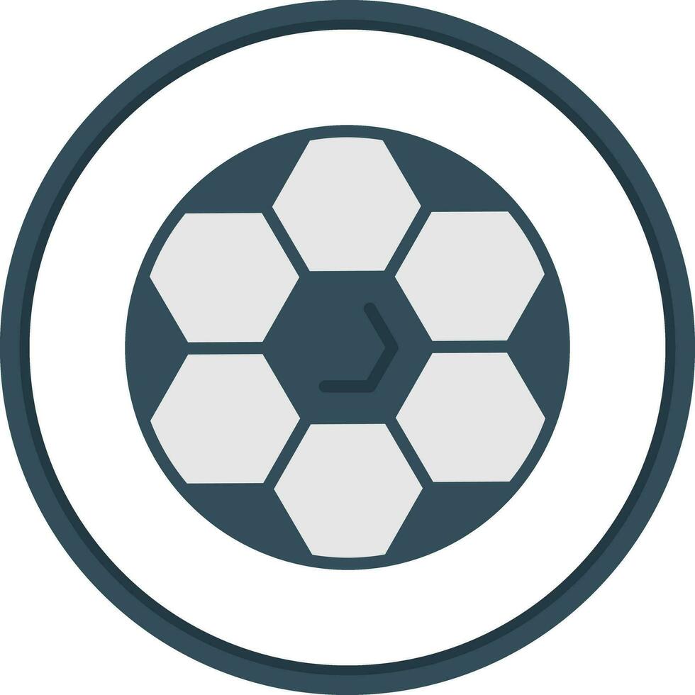 diseño de icono de vector de fútbol