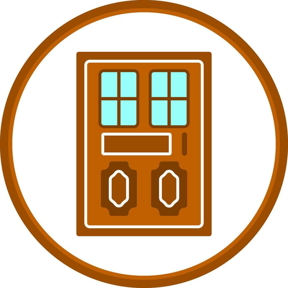 Door Vector Icon Design